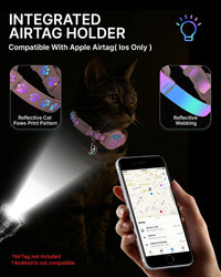 AirTag Cat Collar Breakaway - Pink - image 2