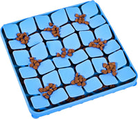 Silicone Snuffle Mat for Dogs, Blue - A(8"x8")-Blue