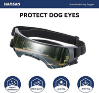 Clear Dog Goggles for Small Dogs - Cute Silver / Small - image 4