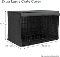 Friends Forever Metal Dog Crate Cover - 48.75"L x 30.75"W x 32.5"H - image 2