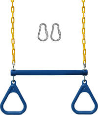 Jungle Gym Kingdom Swing Sets for Backyard - Blue