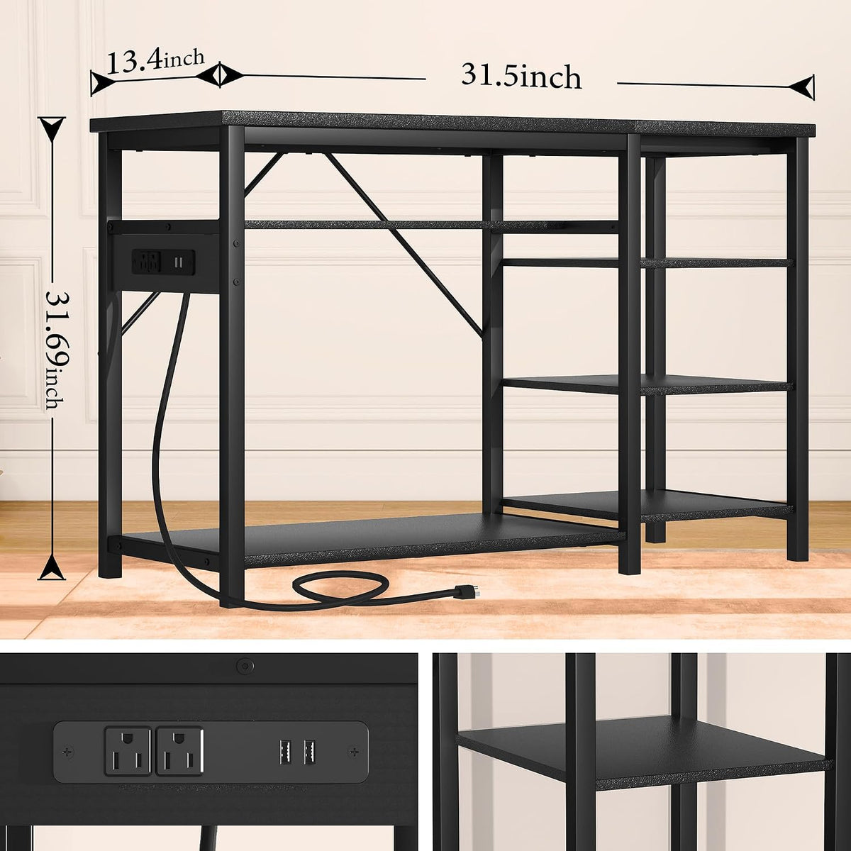 55-75 Gallon Aquarium Stand: 1000LB Capacity - 30-40 Gallon - image 3