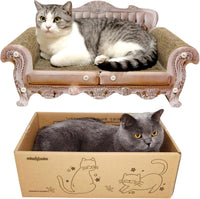 Royal Cat Scratcher Sofa & Box