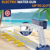 ELPSCGROO 2 pack electric water guns with LED light in pink and blue - view 4