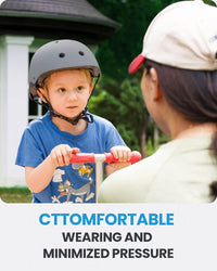 OutdoorMaster Kids Bike Helmet, Adjustable for Cycling & Skating – Fun for Kids & Family - Matte Gray / Large: 21.7-22.8 in. / 55-58 cm - image 2