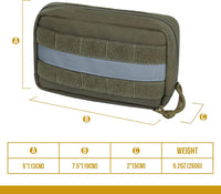 OneTigris Service Dog Vest Harness Saddle Bag Backpack Pouch – Essentials for Dogs - Green - image 3