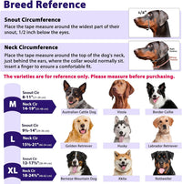 Soft Dog Head Collar, Patented Padded No Pull Training Head Halter – Essentials for Dogs - Purple / XL (Snout 12"-17.5") - image 4