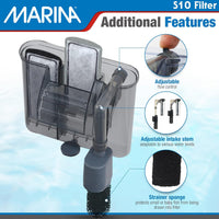 Marina S10 Power Filter, up to 10 gallons – Essentials for Fish - image 4