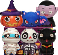 New 6 Packs-Halloween Squishies Toys Slow Rising - 6pcs-4
