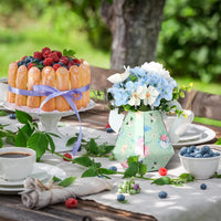 Fulmoon 6 Pcs Tea Party Decoration Flower Box Table Teapot - 6 / Fresh - image 4