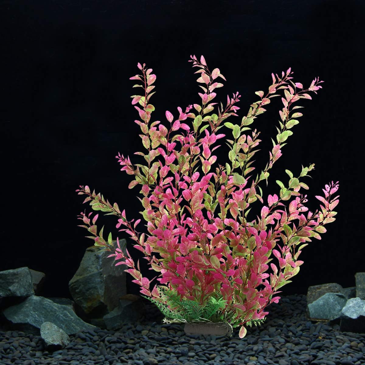 18 Inch Artificial Aquarium Plants – Essentials for Fish - Red - image 4