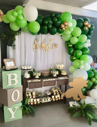 Pastel Rainbow Balloons Arch Garland Kit for Pastel Party Decor – Fun for Kids & Family - Green - image 3
