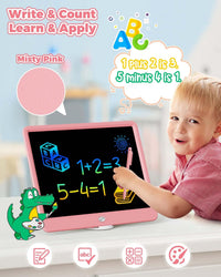 KOKODI 12 Inch LCD Writing Tablet with Anti-Lost Stylus - Pink / 15 inch - image 3