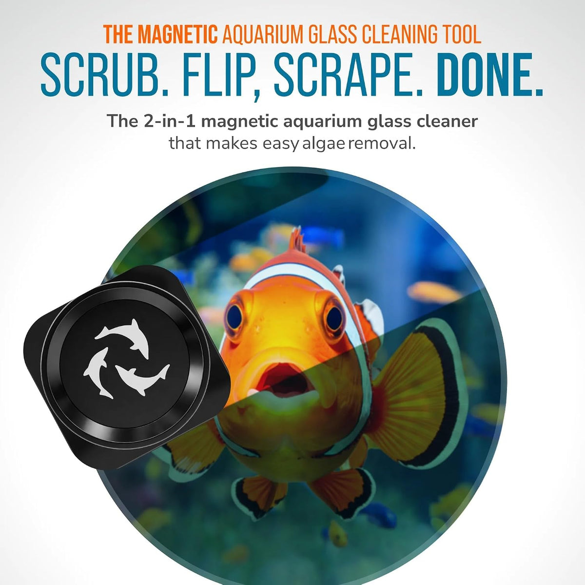 Flipper Magnetic Aquarium Glass Cleaner - image 2