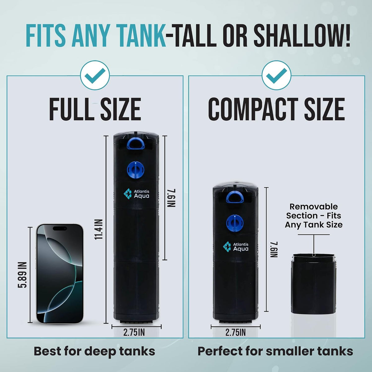55 Gallon Fish Tank Filter to 100 Gallon Fish Tank Filter - 20 to 55 Gallons - image 4