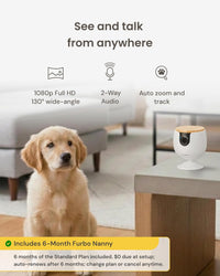 Furbo 360° Dog Camera [Core Features, No Ongoing Cost] – Essentials for Dogs - 6mo Subscription Included / Mini Non-rotating Camera - image 2