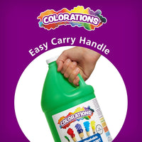 Colorations washable white tempera paint, paraben-free 1 gallon size - view 14