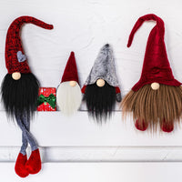 Tudomro 45 Pcs Halloween Gnome Beards for Crafting DIY Gnome Beard - White, Black, Dark Brown / 45 - image 4