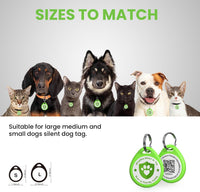 QR Code Cat Tags Personalized Small, Real-time Alerts, Pink – Essentials for Cats - 1 Pack Green / Small-1"*1.2'' - image 3