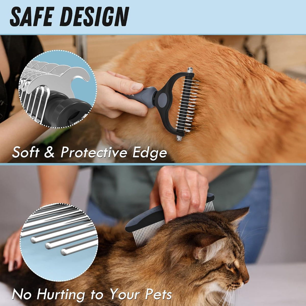 Docrok Pet Grooming Combo - Gray - image 4