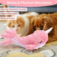 Mity rain Interactive Lobster Dog Toy – Essentials for Dogs - Whale - image 3