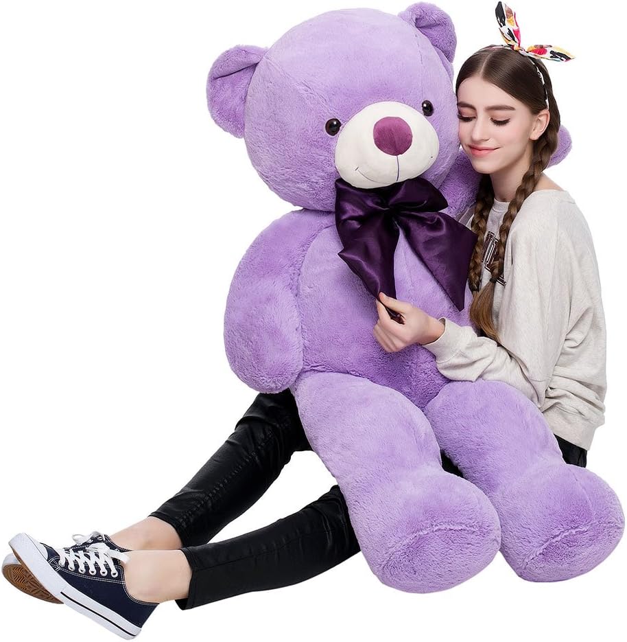 MaoGoLan 47 Inch Giant Teddy Bear - Violet / 47 inches