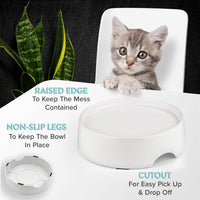 CatGuru Food Table for Cat Bowls - Standard / Marshmallow - image 3