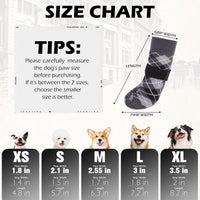 EXPAWLORER Dog Socks to Prevent Licking Paws - X-Small / Black - image 2