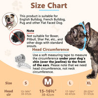 English Bulldog Muzzle, Soft Short Snout Dog Muzzle Stops Biting – Essentials for Dogs - Khaki / M（Head 15-16½"） - image 2