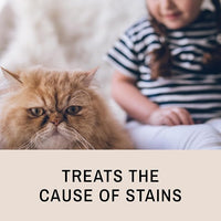 Eye Envy Tear Stain Remover Solution for Cats. 100% Natural, Safe. Treats The Cause of Stains. Recommended by Breeders, Vets, Groomers. Remove Eye Stains from and Exotics. 8 oz. Made in USA