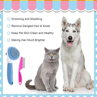 Cat Brushes for Indoor Cats - Blue - image 4