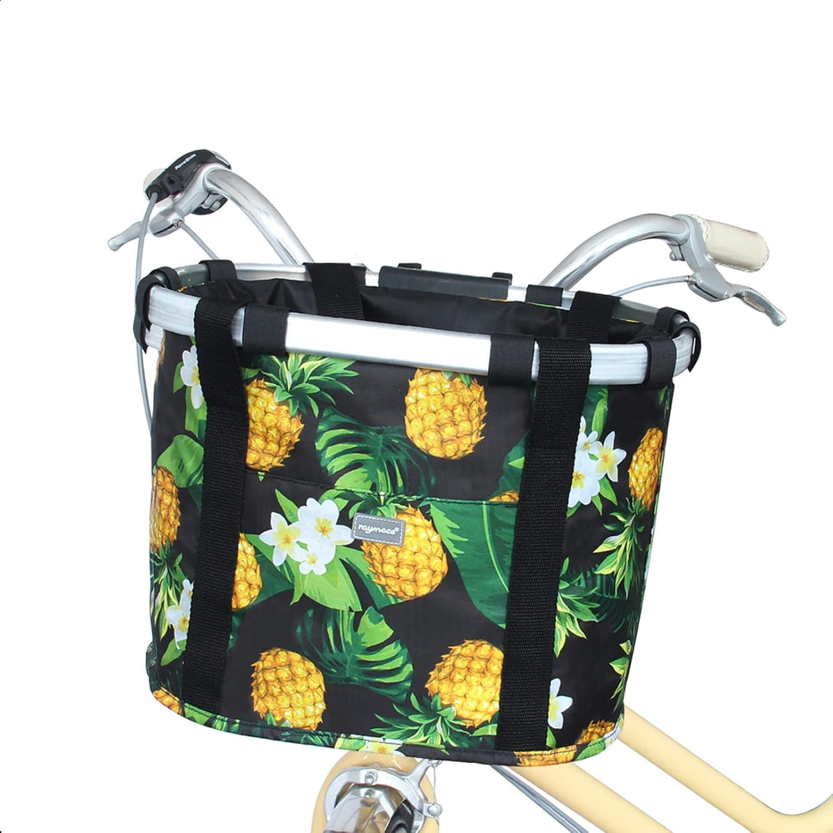 Bicycle Basket Dog Bike Handlebar Basket Front - Ananas