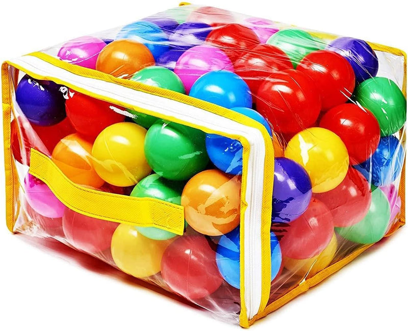 Hovenlay Ball Pit Balls Phthalate Free BPA Free Crush Proof Plastic - 50 balls, 7 colors