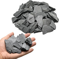 Natural Rocks Seiryu Stone 1-2.5 Inches Decorative Stones for Fairy - Slate Stone / 2lb(1-2.5Inch)