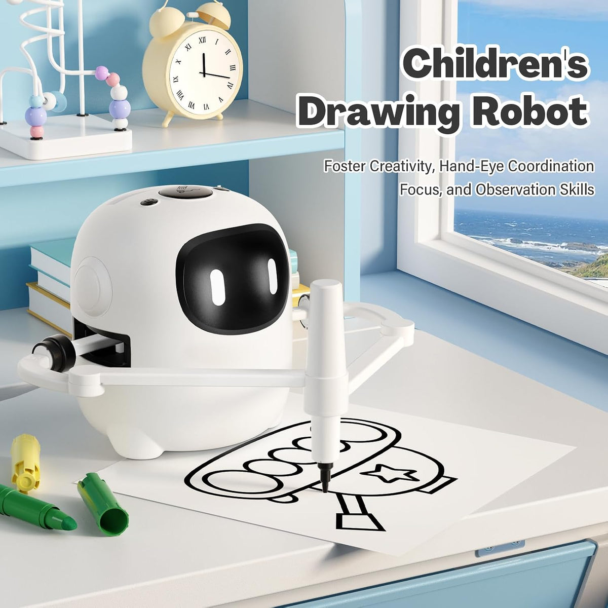 RIVGOT Drawing Robot for kids 150 Cards - image 2