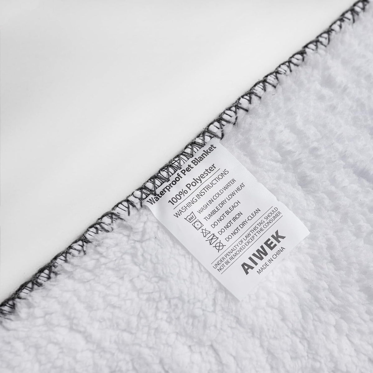 Waterproof Dog Blanket 60x50 Inches - Grey-paw / Small (25x30) - image 2