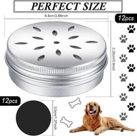 12 Pack Dog Scent Work Tins - Cute - image 2