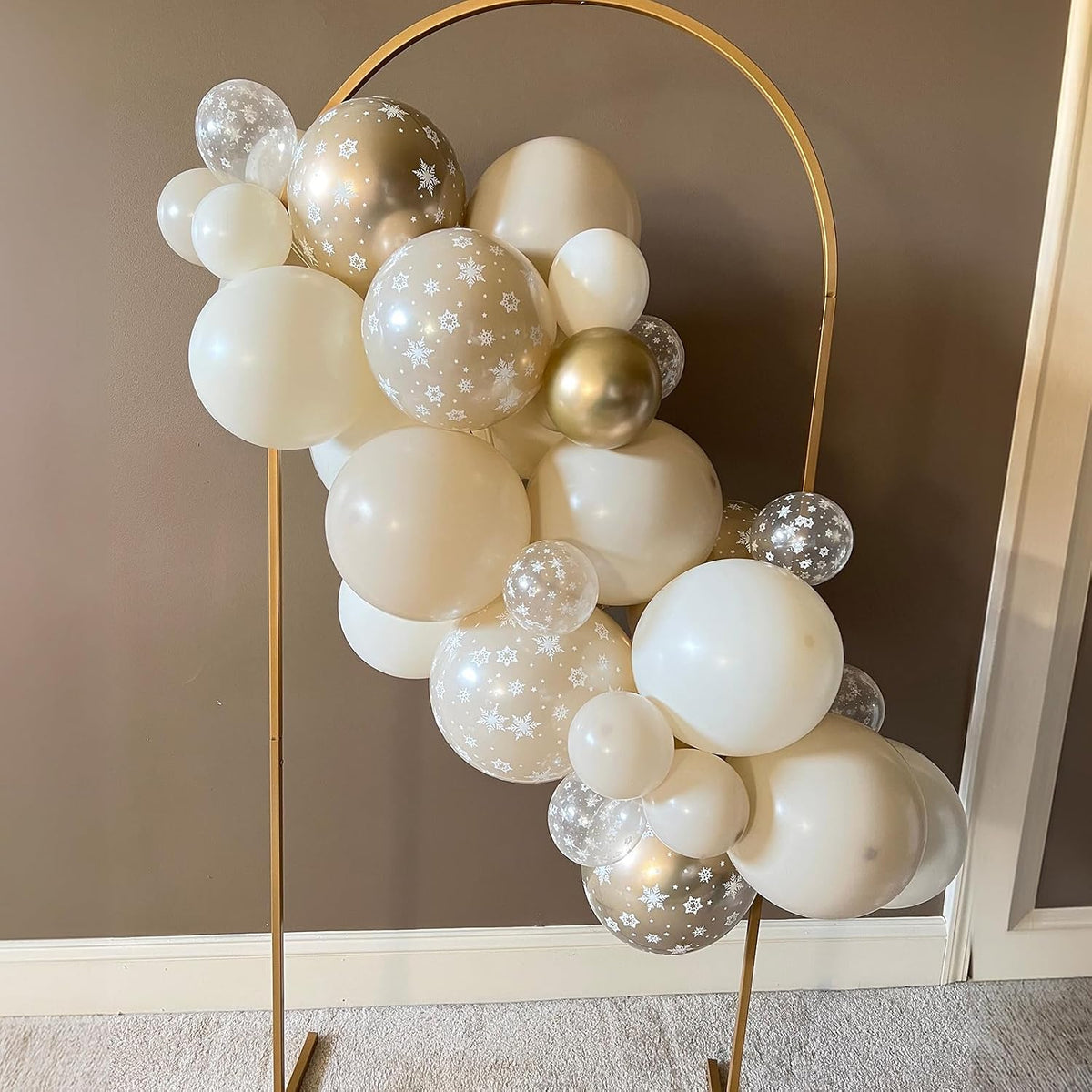 Sage Green Brown Balloons - Beige Gold - image 2