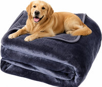 Waterproof Dog Blanket 60x50 Inches - Solid-grey / Medium (40x30)