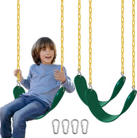 Aobote swing seat replacement 2-pack with soft EVA seats and 66-inch chains
