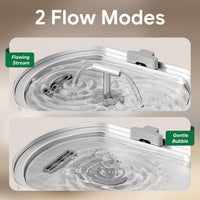 Cat Water Fountain Stainless Steel - 108oz Fountain+4 Filters +4 Sponges - image 3