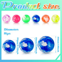 Sumind 100 Pcs 0.78 Inch Kids Small Bouncy Balls Bulk for Party Favor - 1.18 inch / 100 - image 2