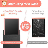 LCD Writing Tablet for Kids Doodle Board with Bag, Electronic Digital Colorful Screen Drawing Tablet, Etch a LEYAOYAO 10-Inch Drawing Pad Sketch Pads, Toy - Gift for 3-6 Years Old Girls Boys