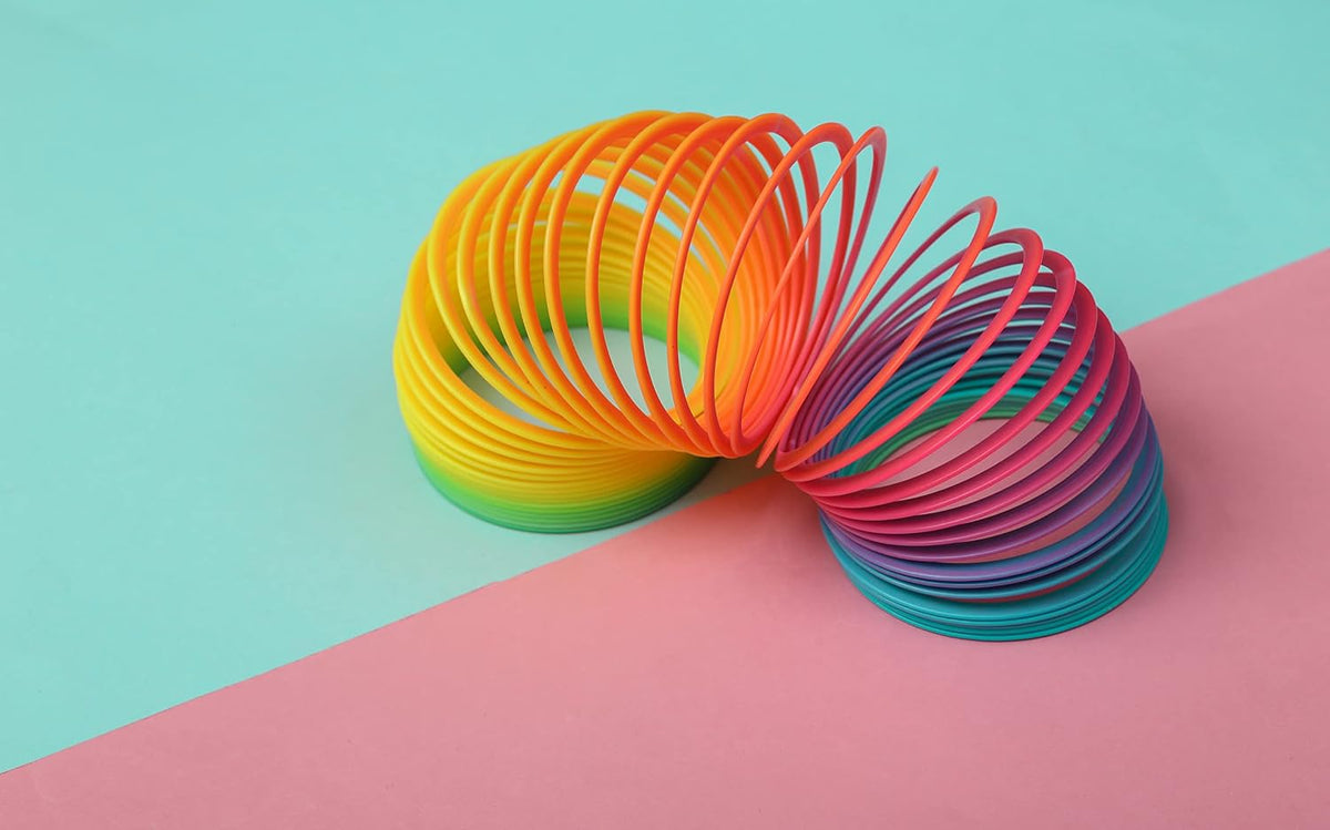 The Dreidel Company Plastic Multicolor Coil Spring - Single - image 3