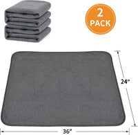 Washable Pee Pads for Dogs - 24"x36"-2PACK - image 3