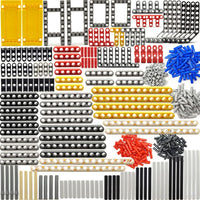 dspitwod 420 piece technic parts set with liftarms, beams, axles and connectors - view 3