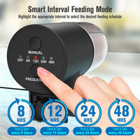 Automatic Fish Feeder Dispenser for Aquarium - Black - image 4