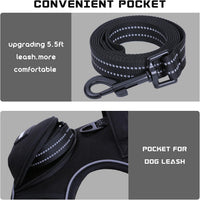 No Pull Dog Harness for Medium Dogs - Black / XL - image 2