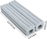 RealPlus Ceramic Bio Filter Media for Aquarium Sump Canister Pond Fish Tank, Vast Surface Area (6.2" Length / 56pcs)