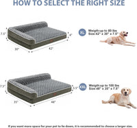 Orthopedic Washable Dog Bed - Dark Green / 42.0"l x 30.0"w x 7.5"th - image 4